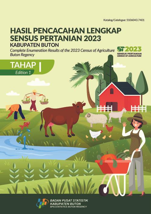 Hasil Pencacahan Lengkap Sensus Pertanian 2023 - Tahap I Kabupaten Buton